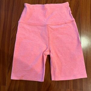 Beyond yoga spacedye high waist biker shorts